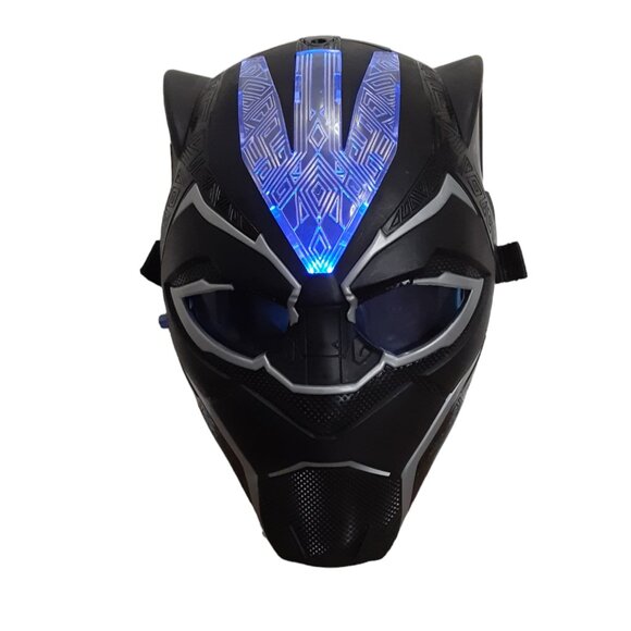 Marvel Avengers Black Panther Vibranium Power FX Light Up Mask One Size - Picture 1 of 2